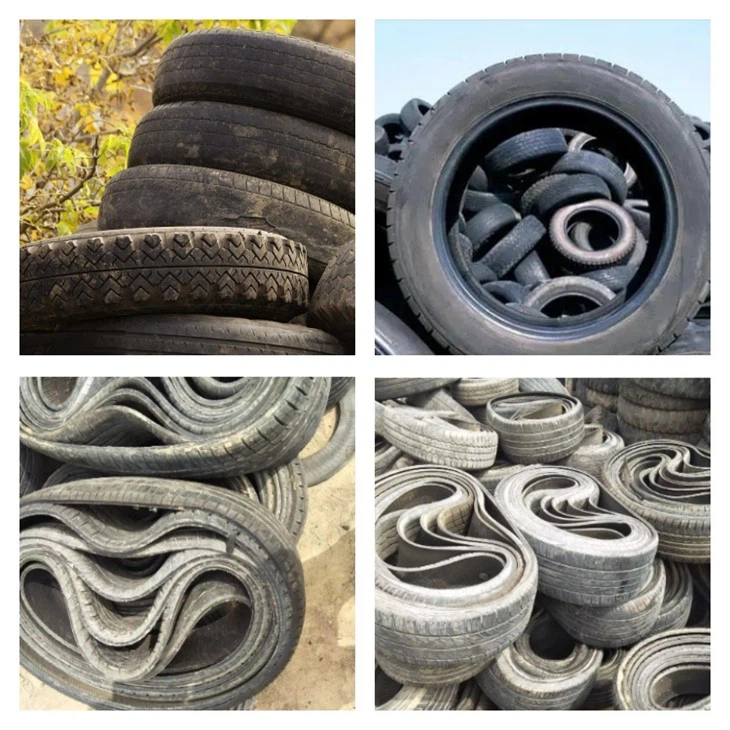 Double Shaft Tire Cutter