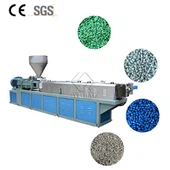 Muovirakeiden valmistuskone